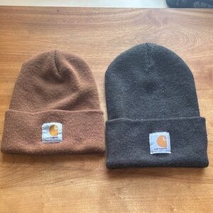 Lot of 2 Carhartt beanies